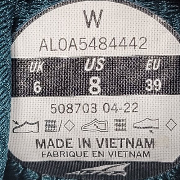 Altra Paradigm 6.0 Women’s Dark Blue Running Shoes AL0A5484442 US Size 8 - Picture 8 of 8